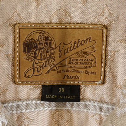 Louis Vuitton Monogram Denim Rider's Jacket Beige — view 6