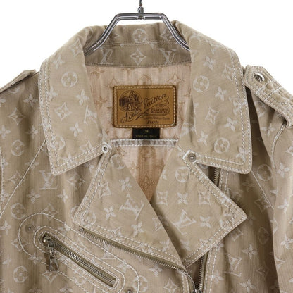 Louis Vuitton Monogram Denim Rider's Jacket Beige — view 3