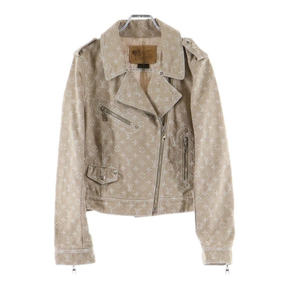Louis Vuitton Monogram Denim Rider's Jacket Beige