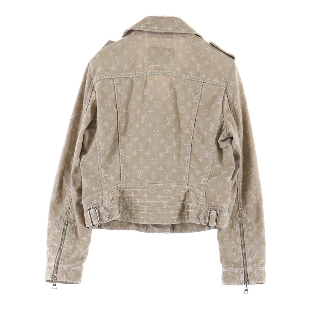 Louis Vuitton Monogram Denim Rider's Jacket Beige — view 2