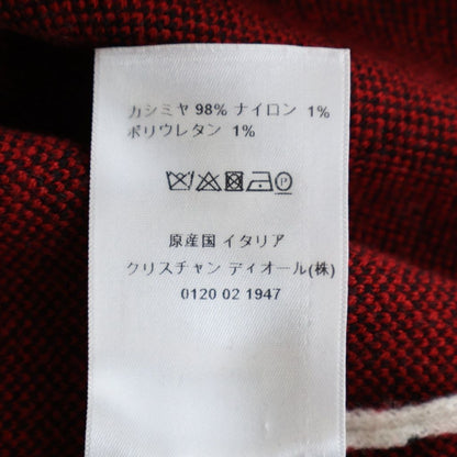 Dior Heart Logo Cashmere Knit Sweater White — view 8