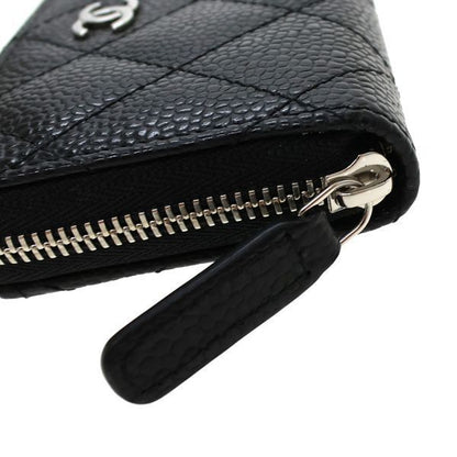Chanel Caviar Quilted Coin Purse — view 8