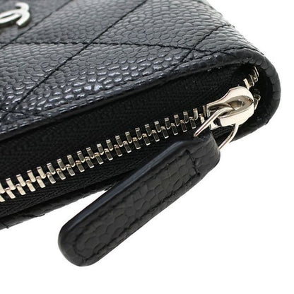 Chanel Caviar Quilted Coin Purse — view 4