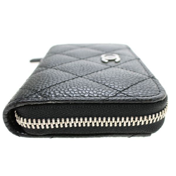 Chanel Caviar Quilted Coin Purse — view 7