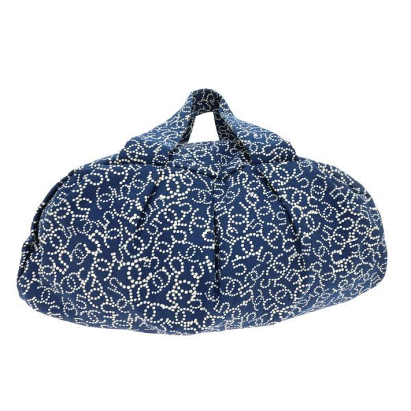 Chanel Canvas Clutch Navy — view 3