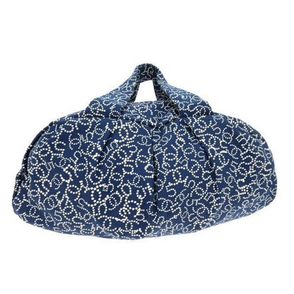 Chanel Canvas Clutch Navy — view 3