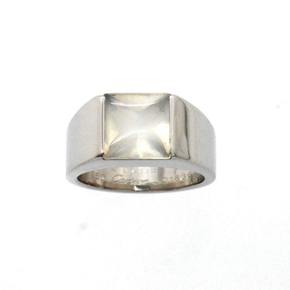 Cartier Ring Tank 18k White Gold Moonstone — view 2