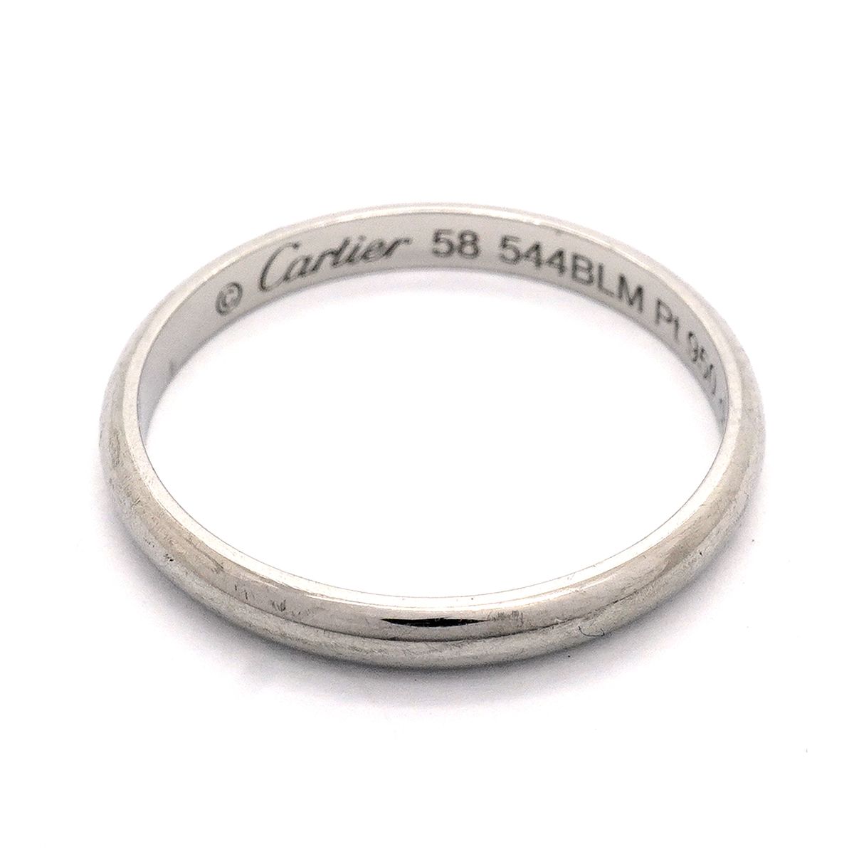 Cartier Ring Wedding Platinum — view 3