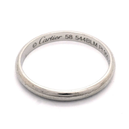 Cartier Ring Wedding Platinum — view 3