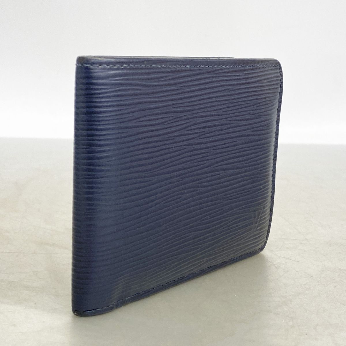 Louis Vuitton Billfold Epi Portefeuille Multiple Blue Marine Wallet — view 2