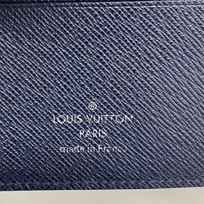 Louis Vuitton Billfold Epi Portefeuille Multiple Blue Marine Wallet — view 4