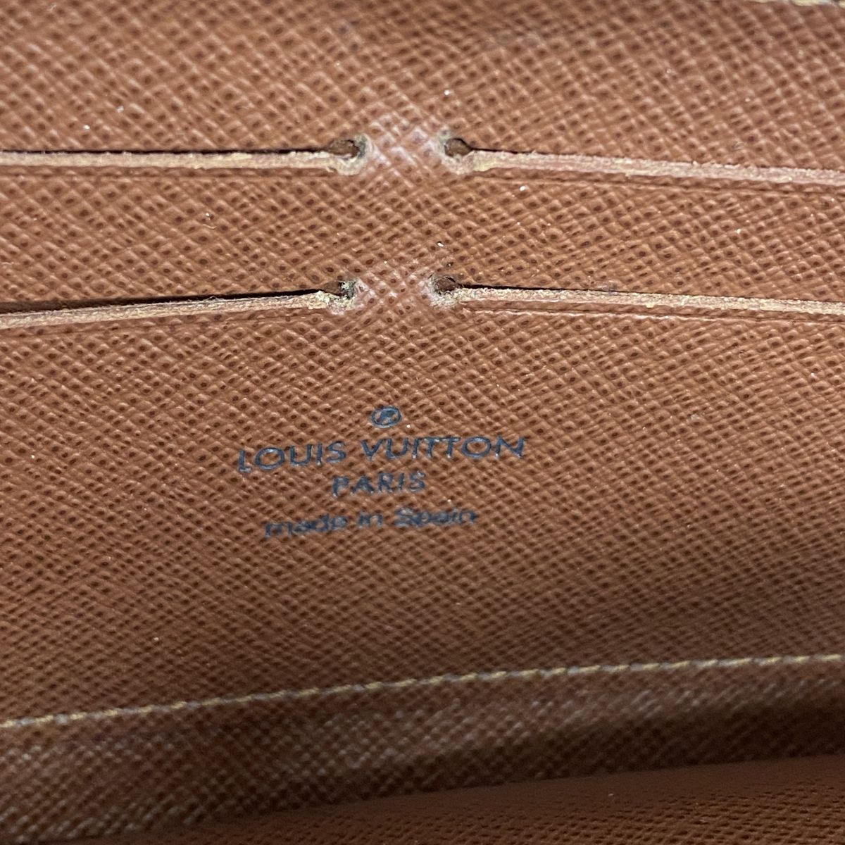 Louis Vuitton Wallet Monogram Zippy Brown — view 4