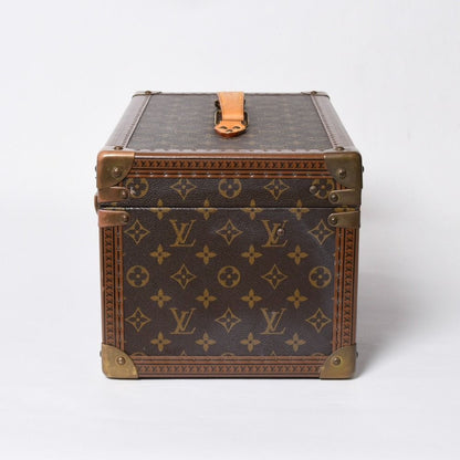 Louis Vuitton Monogram Hard Case with Mirror Trunk Brown — view 4
