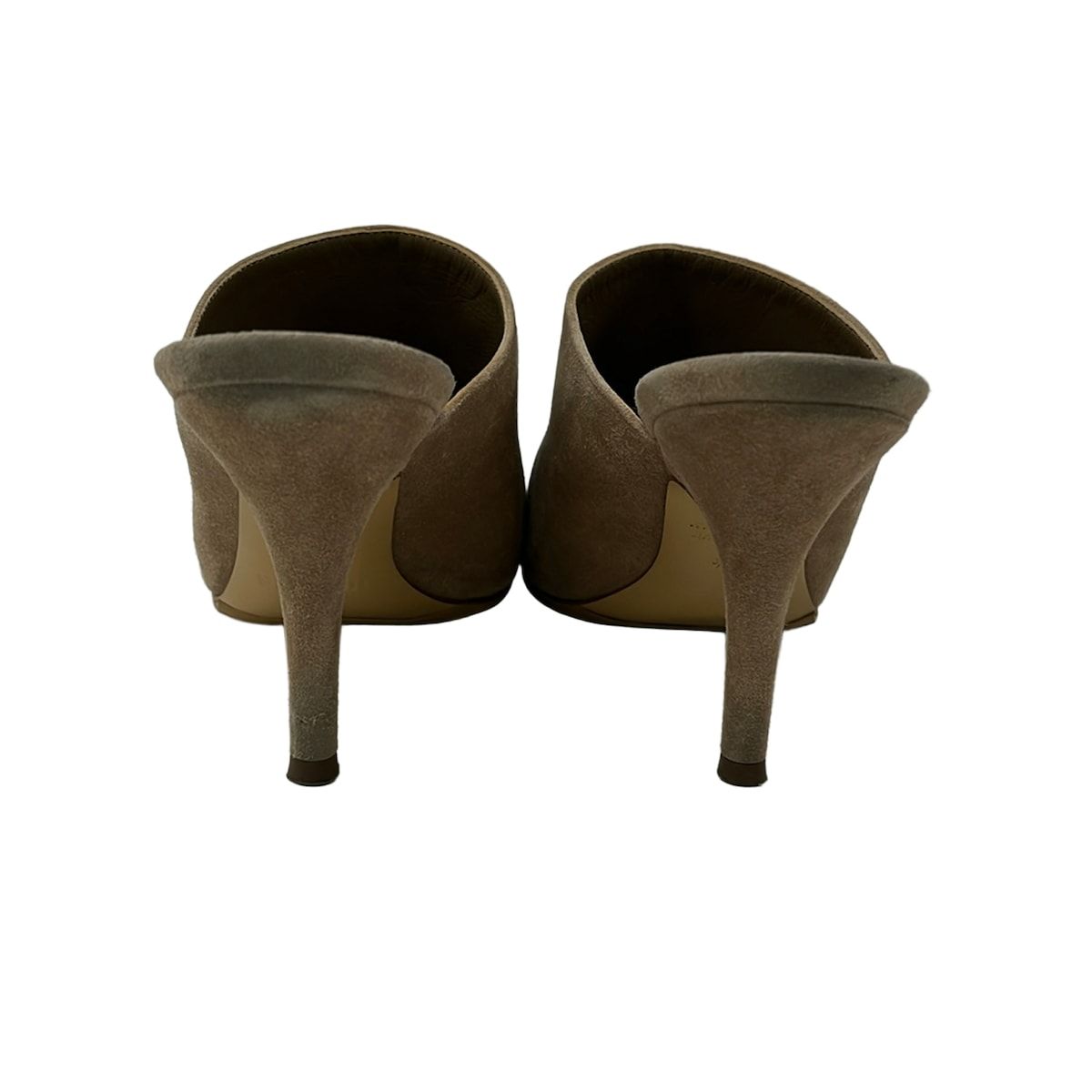 Hermes Mules Gray Beige — view 3