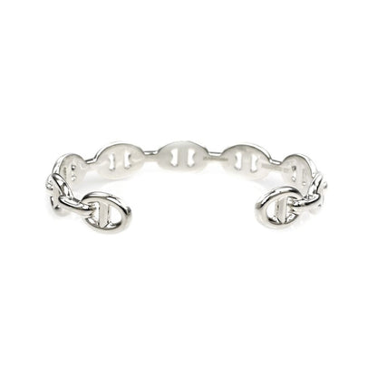 Hermes Bangle Chaine D'ancre Enchainee Silver Bracelet — view 2