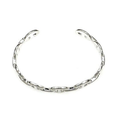 Hermes Bangle Chaine D'ancre Enchainee Silver Bracelet — view 5