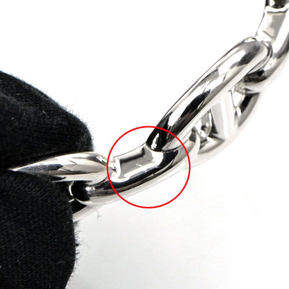 Hermes Bangle Chaine D'ancre Enchainee Silver Bracelet — view 8