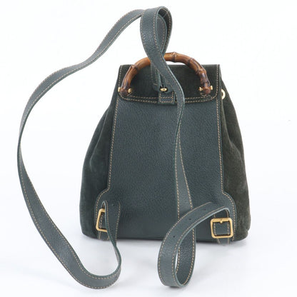 Gucci Bamboo 003 58 Leather 2-Way Backpack Shoulder Bag — view 3