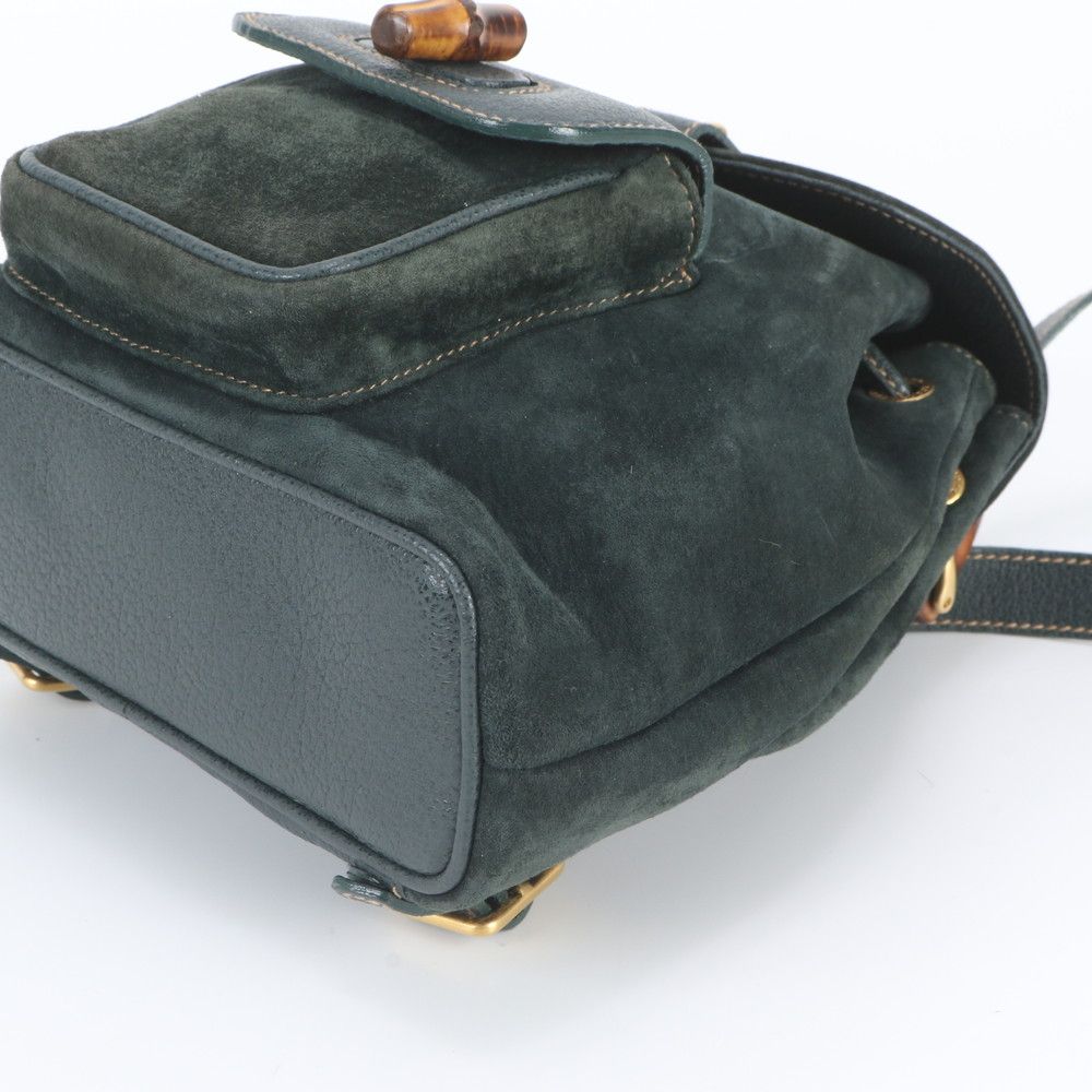 Gucci Bamboo 003 58 Leather 2-Way Backpack Shoulder Bag — view 4