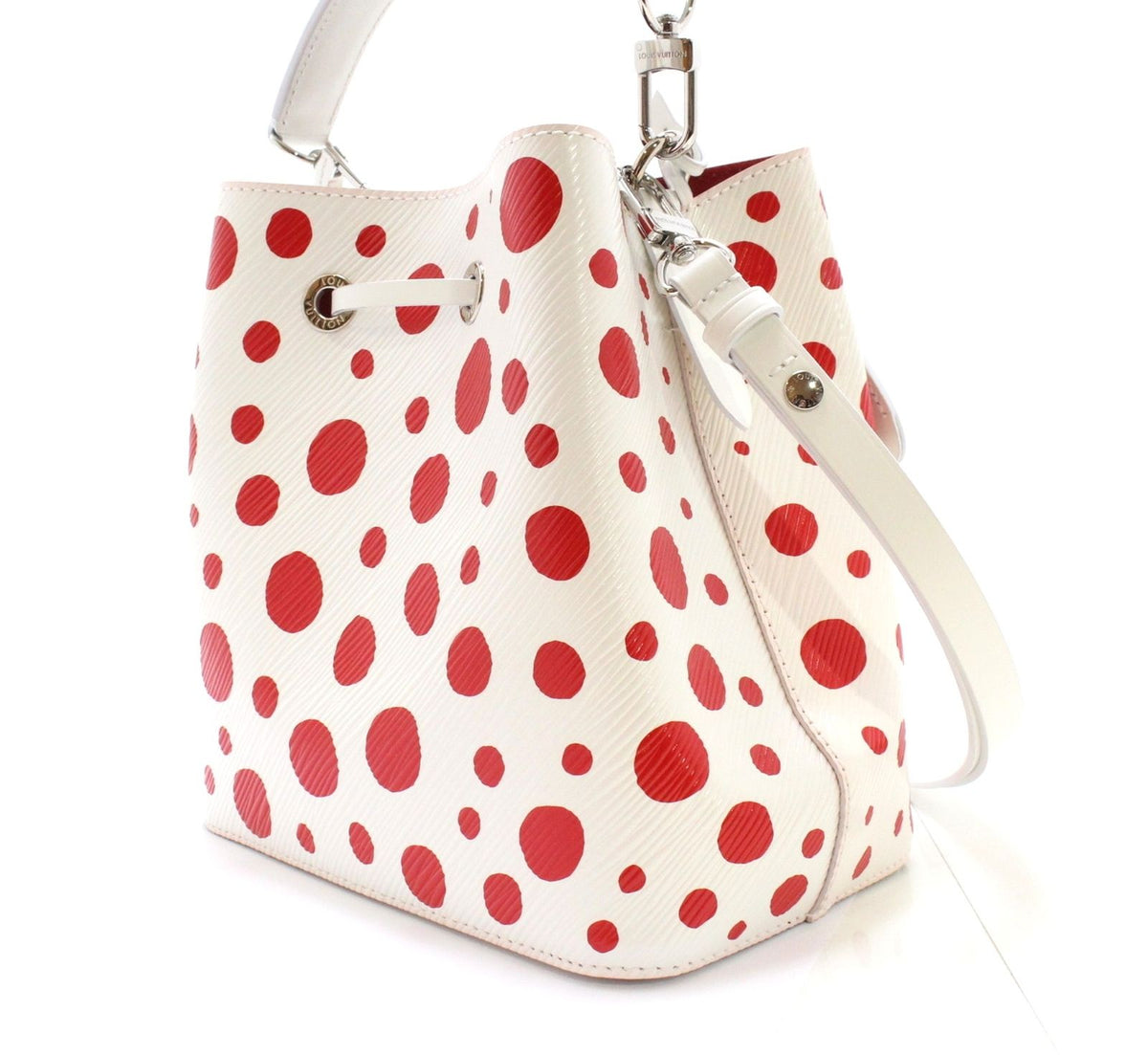 Louis Vuitton Neo Noe BB Epi White Red Handbag — view 2