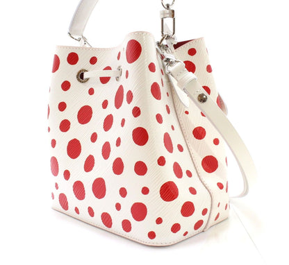 Louis Vuitton Neo Noe BB Epi White Red Handbag — view 2