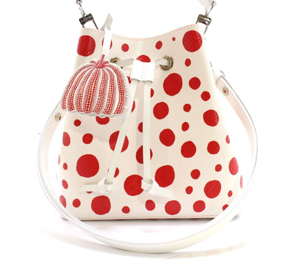 Louis Vuitton Neo Noe BB Epi White Red Handbag