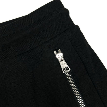 Moncler Black Leather Patch Pantalone Lungo Sweatpants Pants — view 4