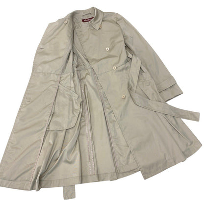 Max Mara Studio Trench Coat Double Breasted Beige 38 — view 3