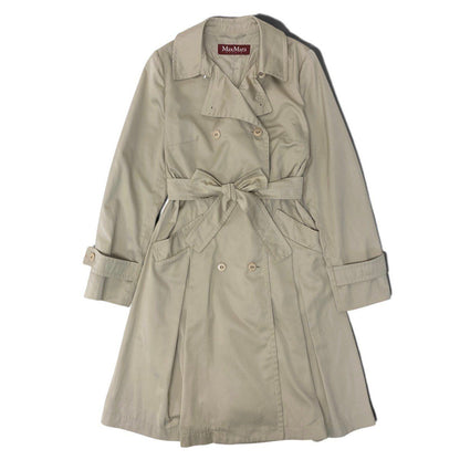 Max Mara Studio Trench Coat Double Breasted Beige 38 — view 2