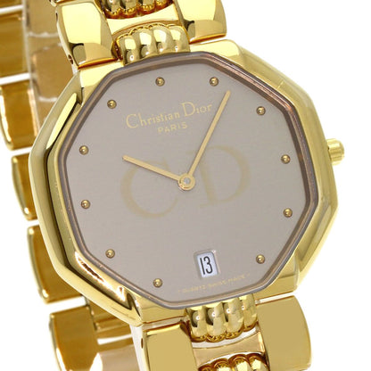 Dior Octagon Watch Gold — view 4