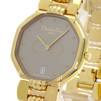 Dior Octagon Watch Gold — view 3