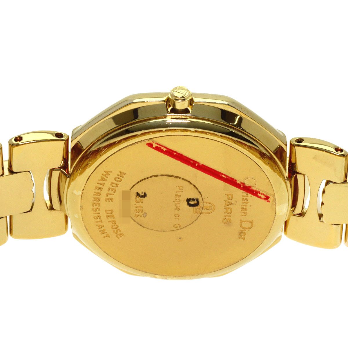Dior Octagon Watch Gold — view 6