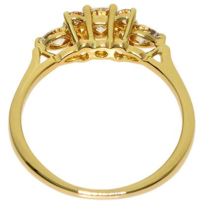 Tiffany & Co Seven Stone Diamond Ring 18k Yellow Gold — view 4