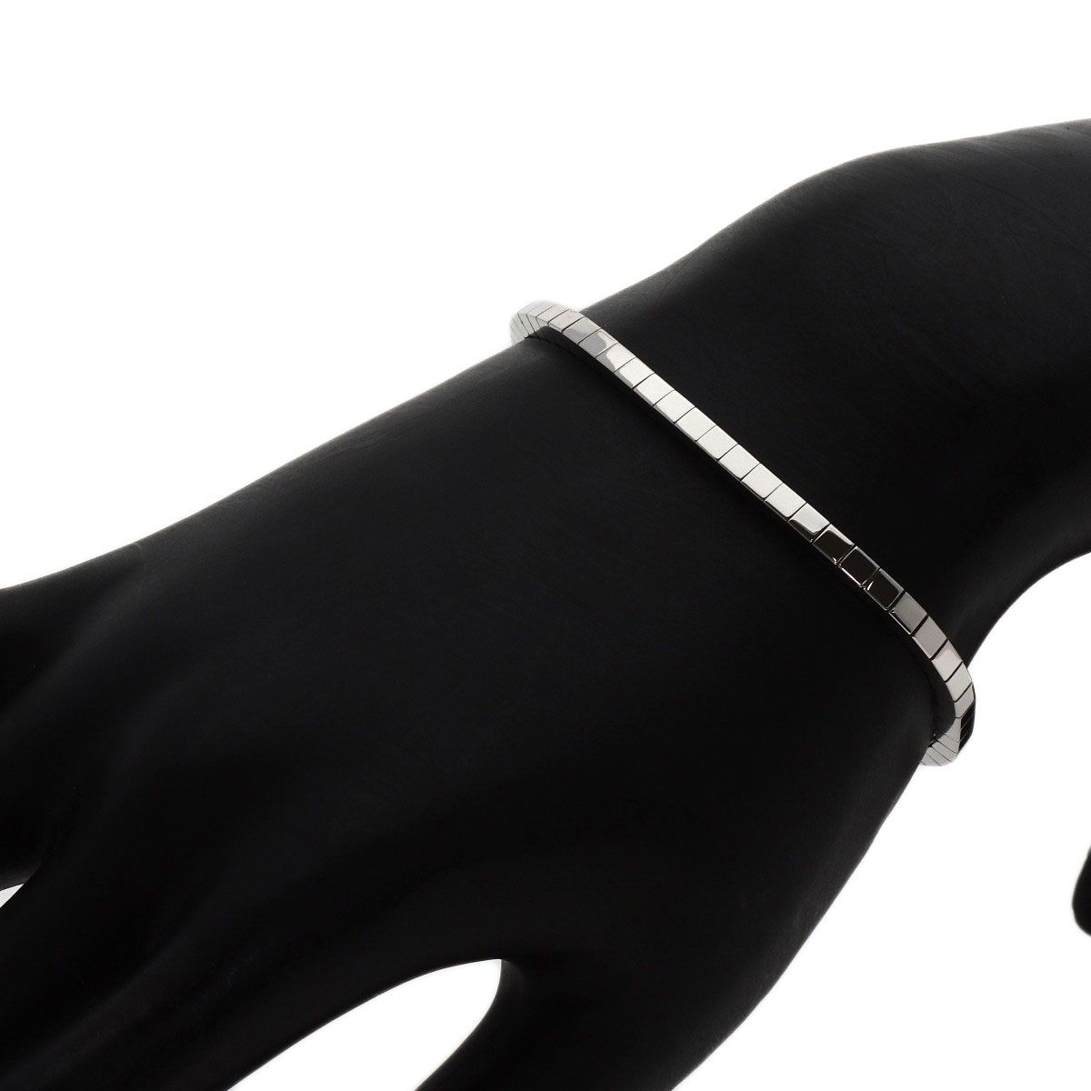 Cartier Lanieres 15 Bracelet 18k White Gold — view 6