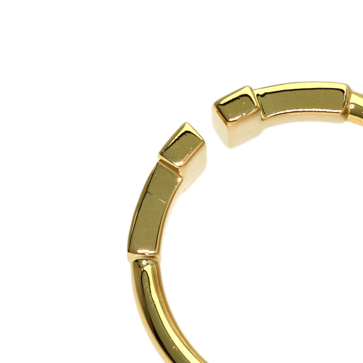 Tiffany & Co T Wire Diamond Ring 18k Yellow Gold — view 8