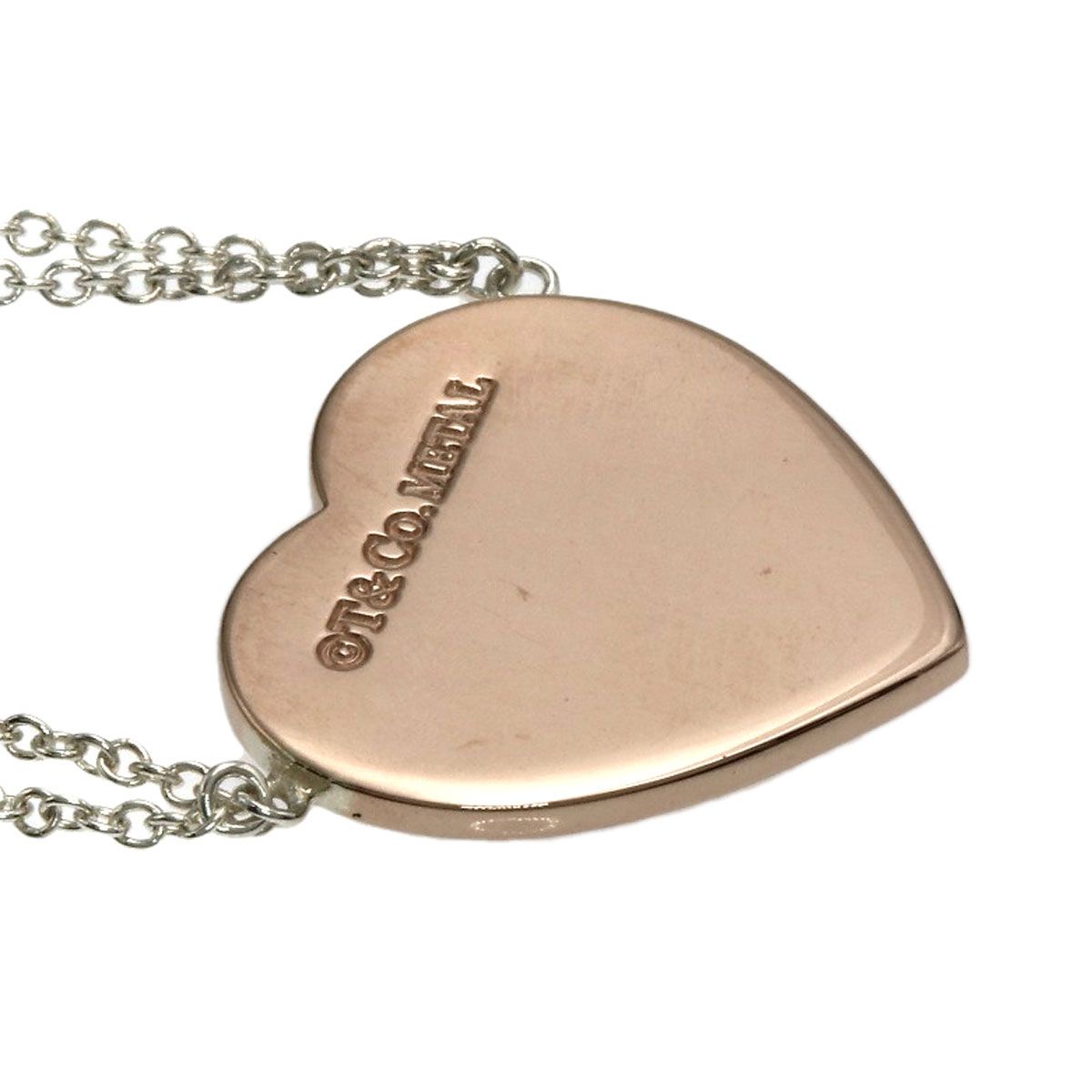 Tiffany & Co Return to Necklace Silver Rubedo Metal — view 5