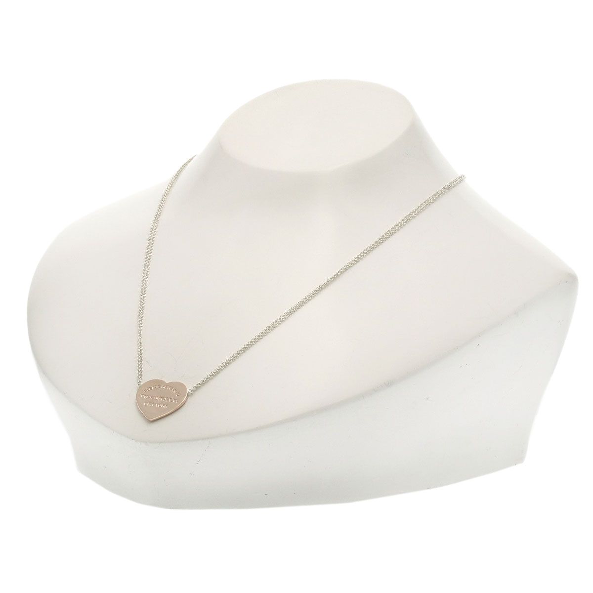Tiffany & Co Return to Necklace Silver Rubedo Metal — view 4