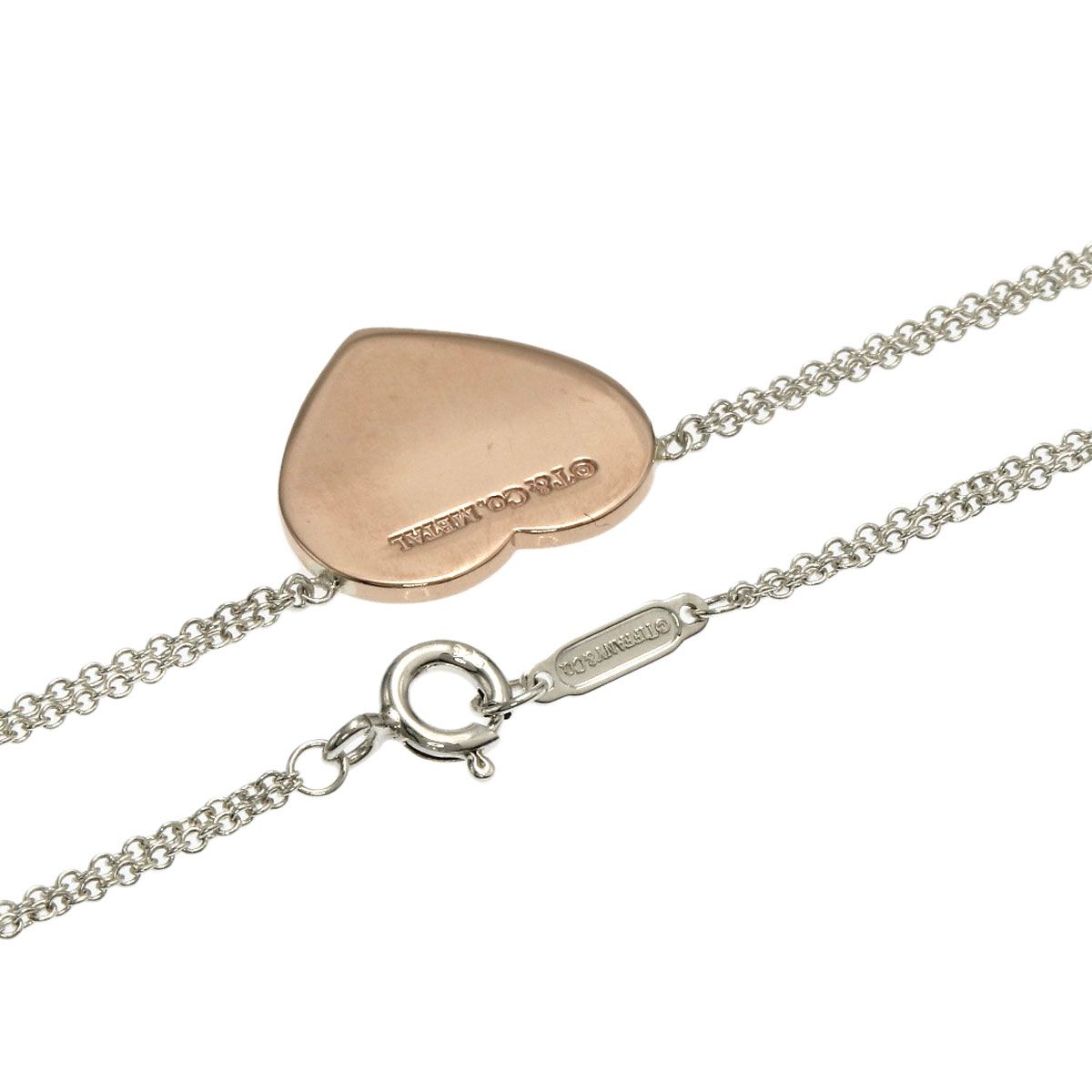 Tiffany & Co Return to Necklace Silver Rubedo Metal — view 2