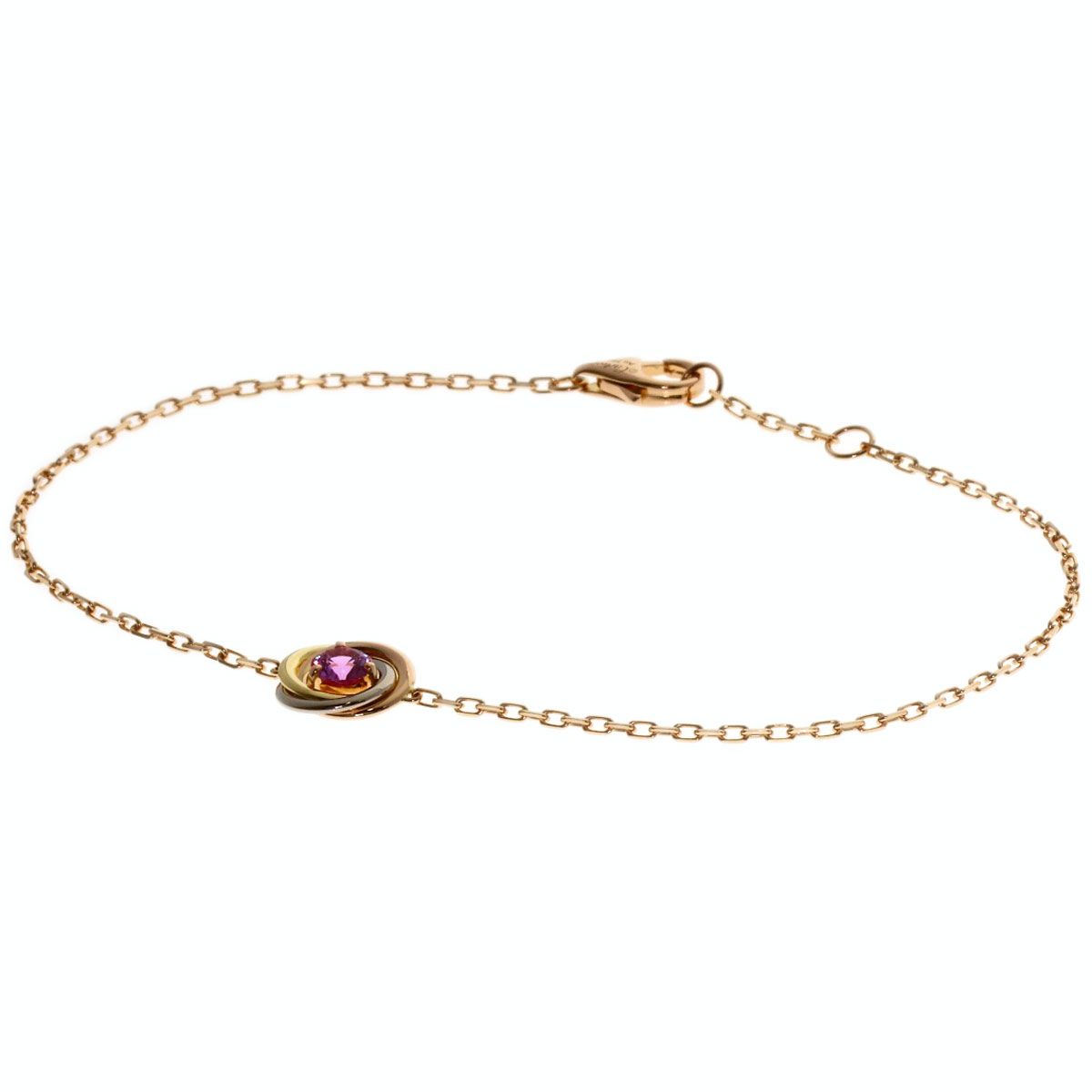Cartier Trinity Pink Sapphire Bracelet