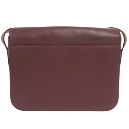 Cartier Must Line Leather Bordeaux Shoulder Bag — view 2