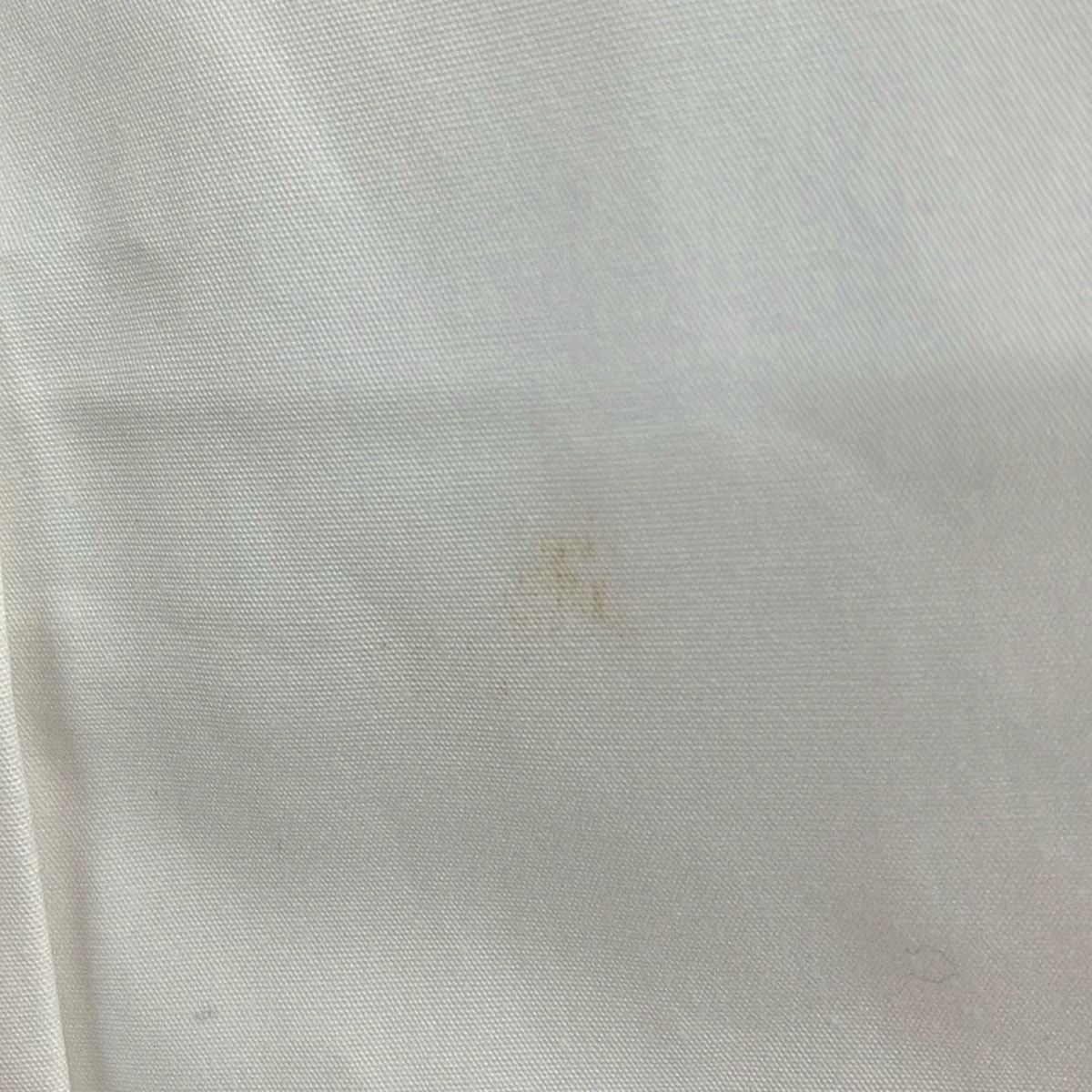 Celine Three Quarter Sleeve Shirt Blouse M White — view 7
