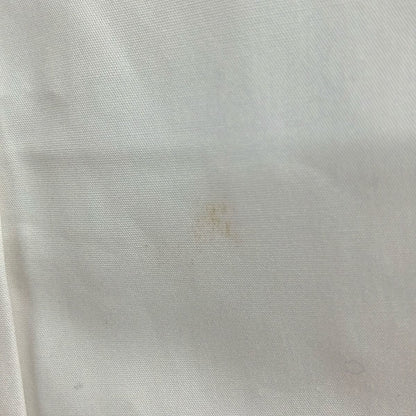 Celine Three Quarter Sleeve Shirt Blouse M White — view 7
