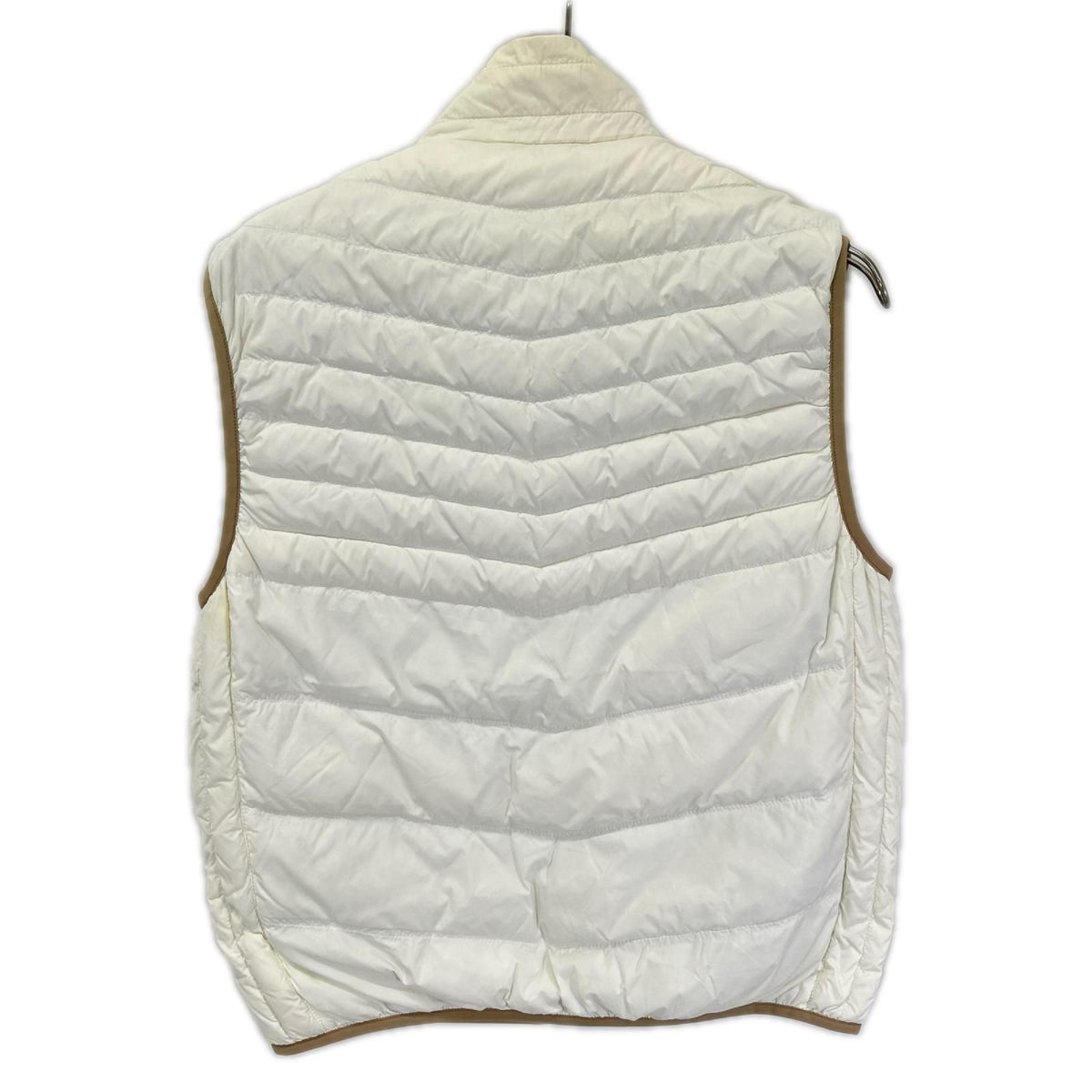 Brunello Cucinelli Ivory Down Vest — view 2