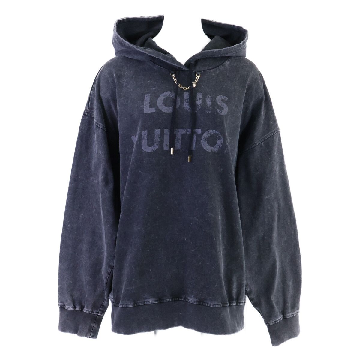 Louis Vuitton Vintage Effect Pullover Hoodie XL