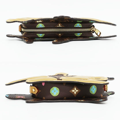 Louis Vuitton Monogram Craggy Dog on Strap Shoulder Bag Brown Gold Leather — view 3
