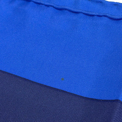 Hermes Carre 90 Aux Champs to the Field Scarf Blue — view 6