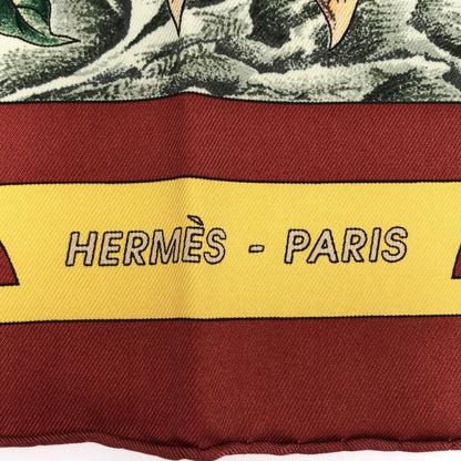 Hermes Carre 90 Casse Noisette Nutcracker Scarf — view 3