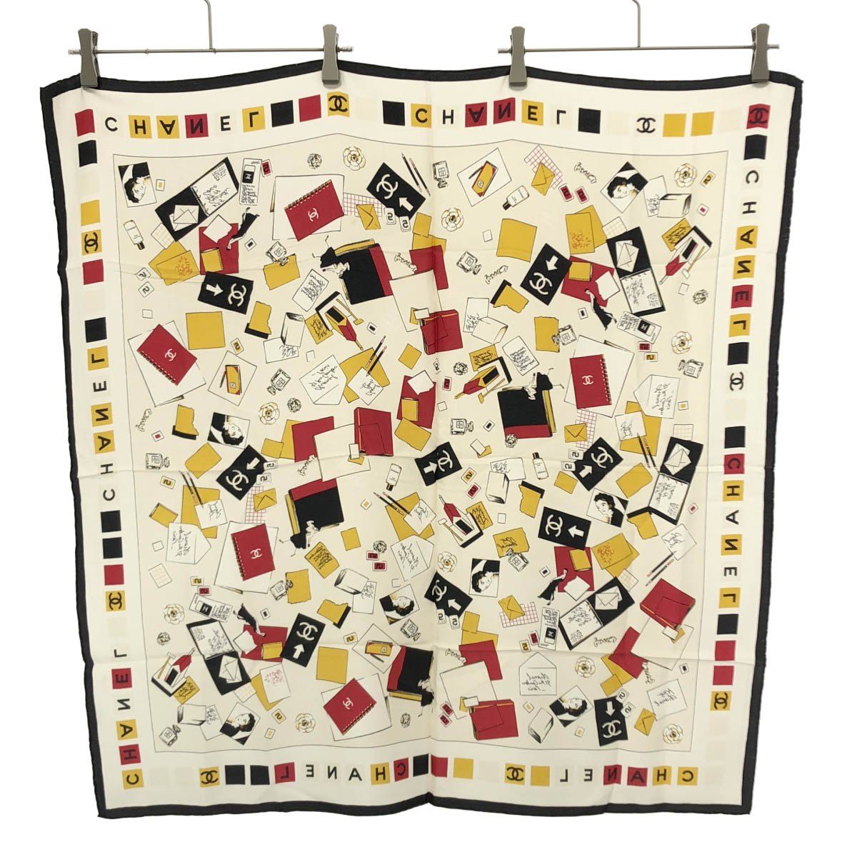 Chanel Graphic Print Scarf — view 2