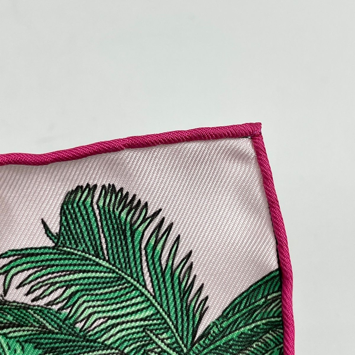 Hermes Carre 90 le Grand Prix AU Faubourg Scarf of Silk Pink Multicolor — view 4