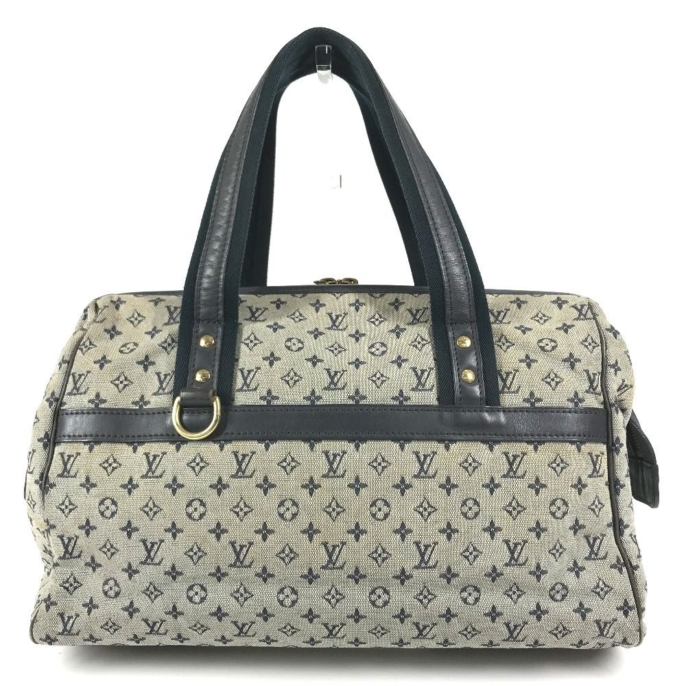 Louis Vuitton Handbag Josephine GM Monogram Mini Canvas Navy — view 2